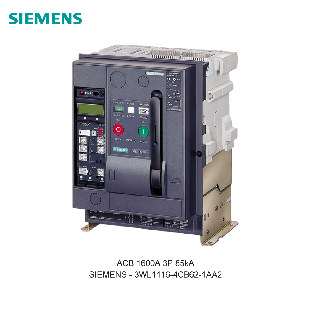 ACB 1600A 3P 85kA