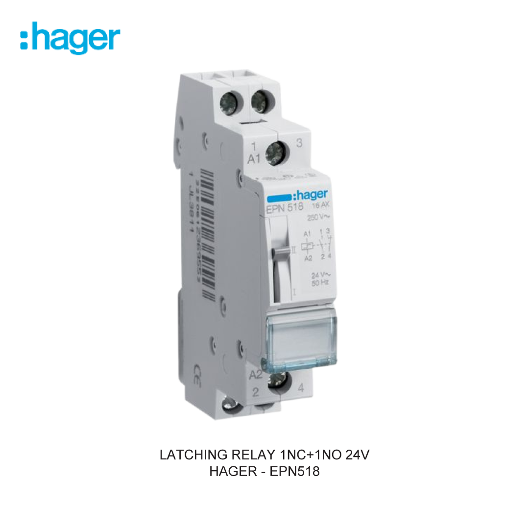 LATCHING RELAY 1NC+1NO 24V