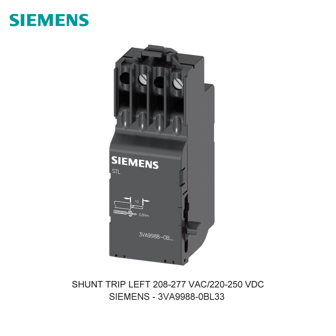 SHUNT TRIP LEFT 208-277 VAC/220-250 VDC