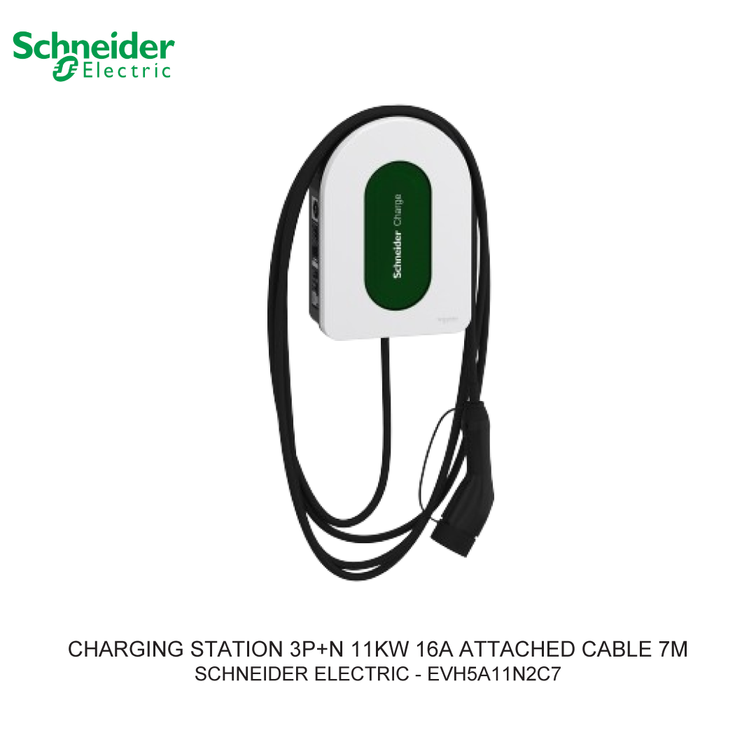CHARGING STATION 3P+N 11KW 16A ATTACHED CABLE 7M