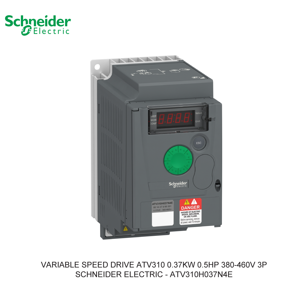 VARIABLE SPEED DRIVE ATV310 0.37KW 0.5HP 380-460V 3P