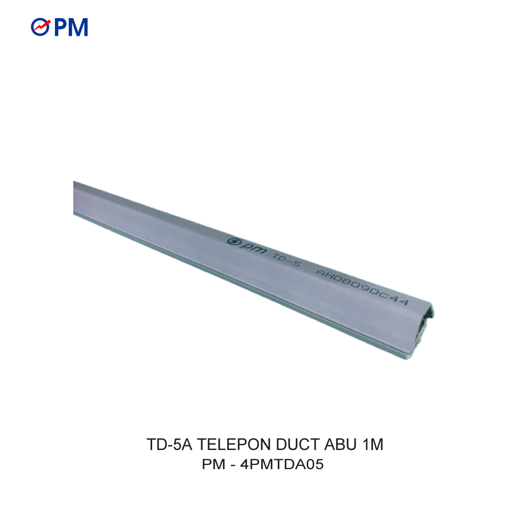 TD-5A TELEPON DUCT ABU 1M (Harga 1 Dus = 80 Batang)