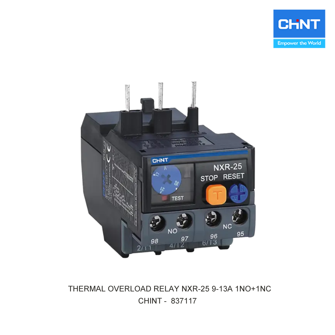 RELAY THERMAL BEBAN LEBIH NXR-25 9-13A 1NO+1NC