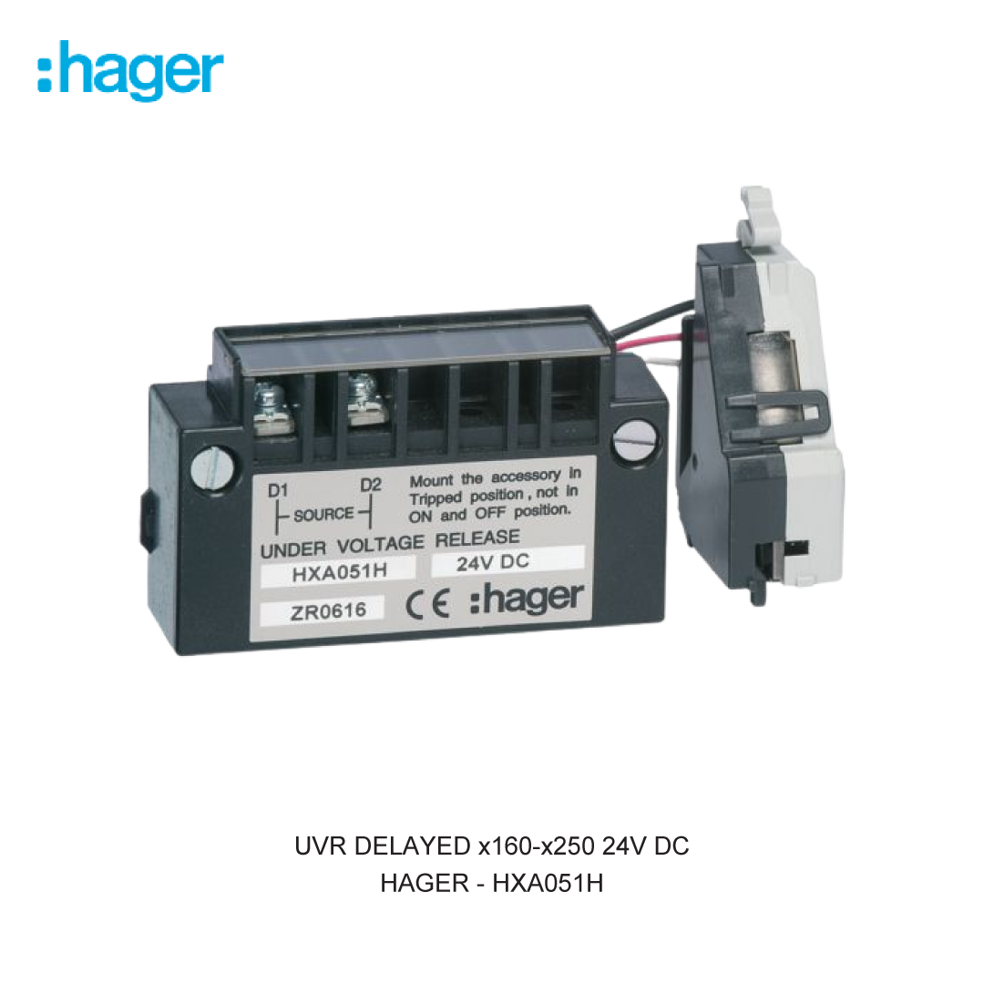 UVR DELAYED x160-x250 24V DC