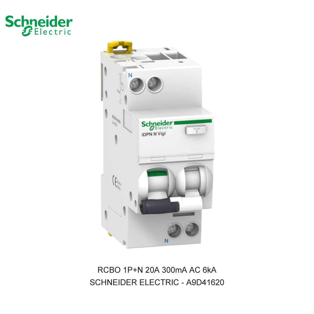 RCBO 1P+N 20A 300mA AC 6kA