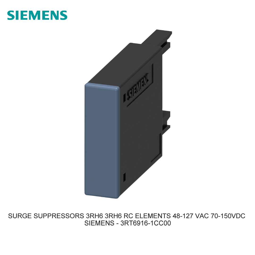 SURGE SUPPRESSORS 3RH6 3RH6 RC ELEMENTS 48-127 VAC 70-150VDC