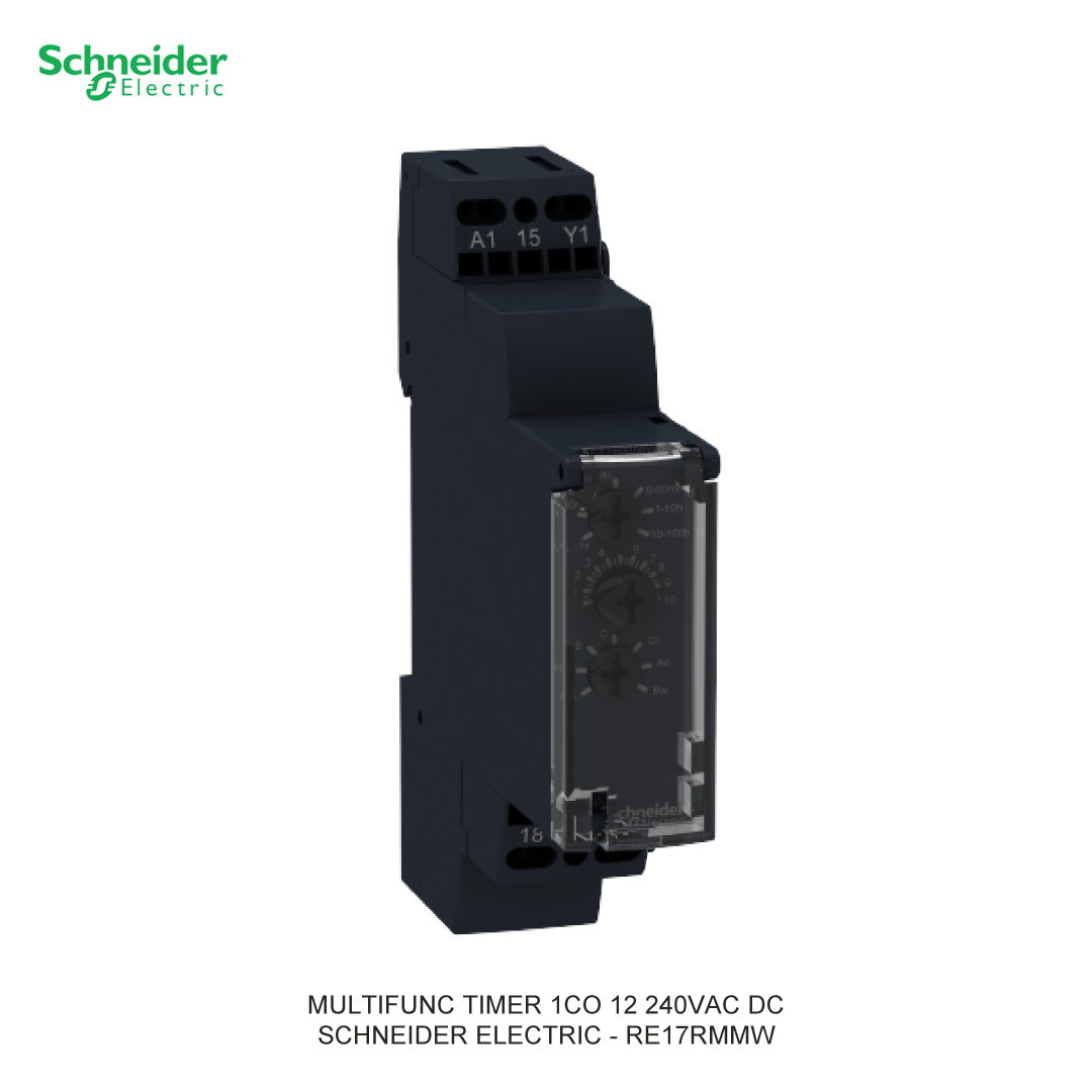 MULTIFUNC TIMER 1CO 12 240VAC DC SCHNEIDER ELECTRIC