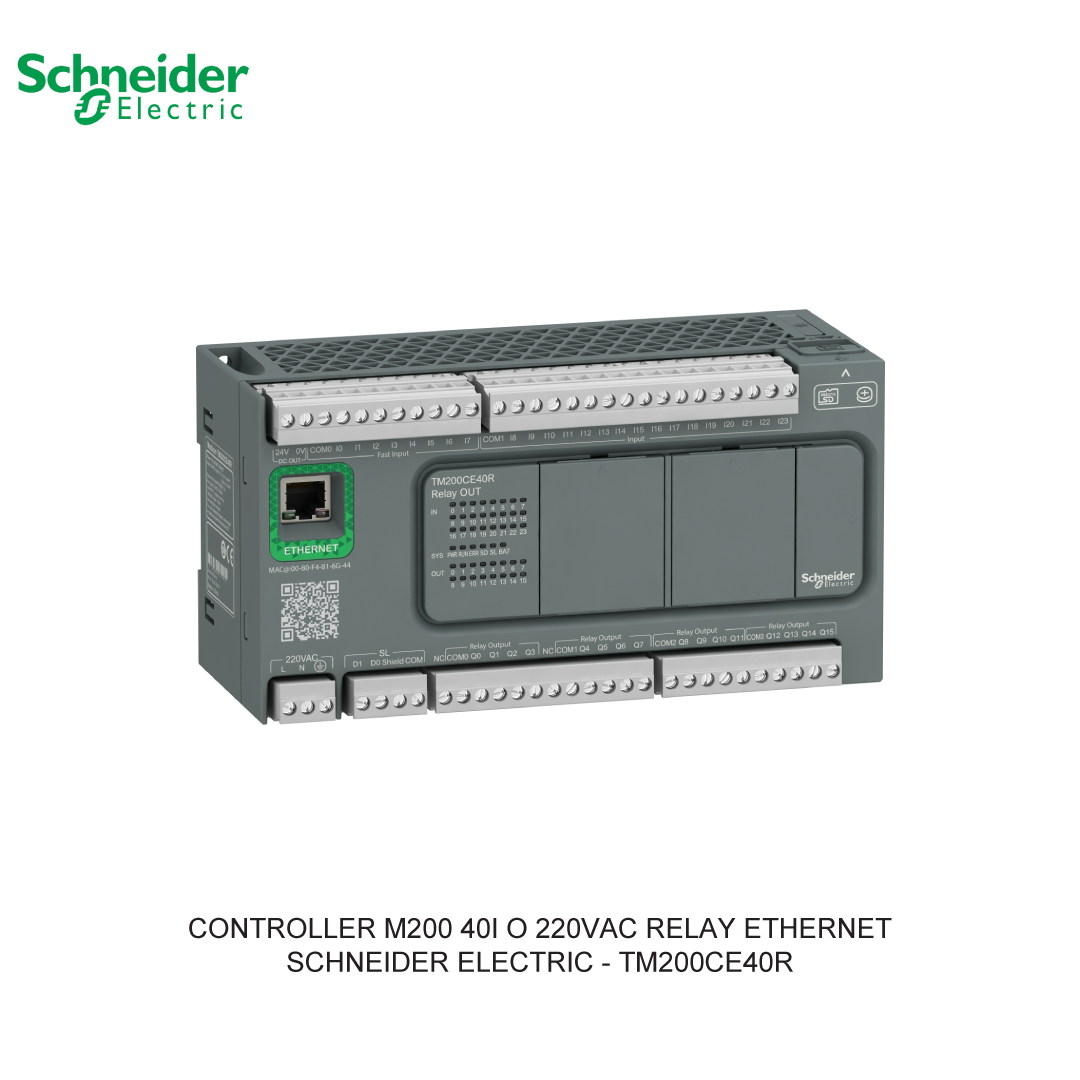 CONTROLLER M200 40I O 220VAC RELAY ETHERNET