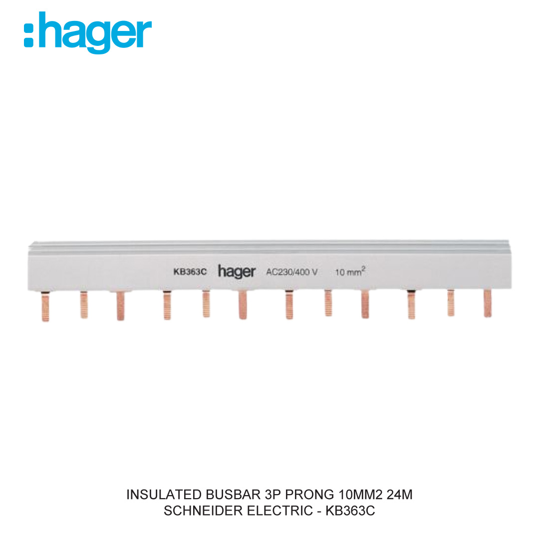 INSULATED BUSBAR 3P PRONG 10MM2 24M