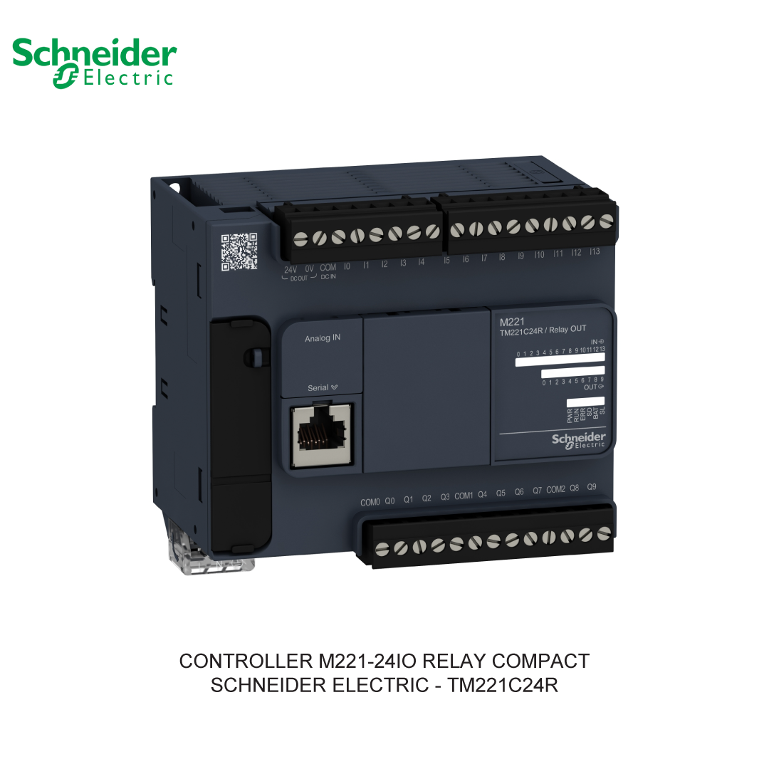CONTROLLER M221-24IO RELAY COMPACT