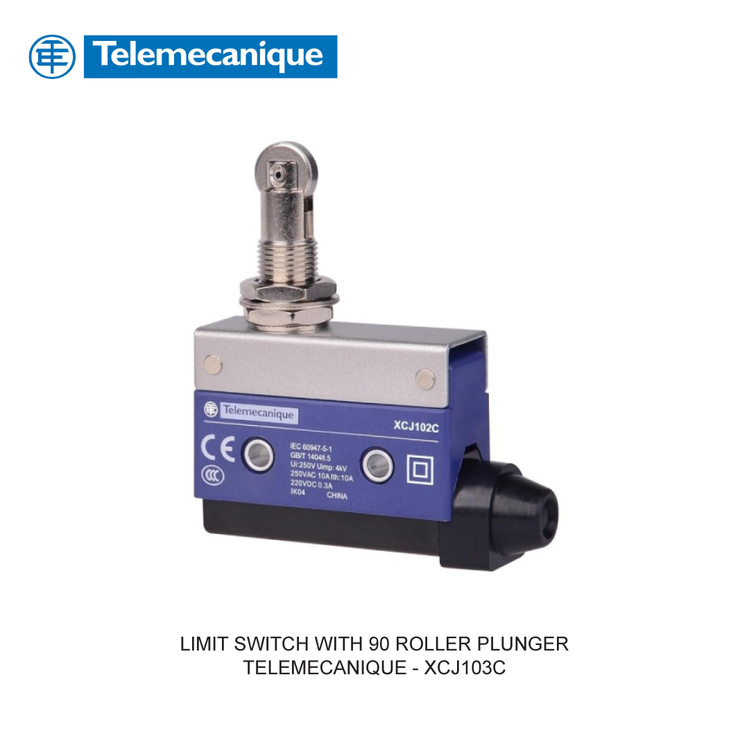 LIMIT SWITCH WITH 90 ROLLER PLUNGER