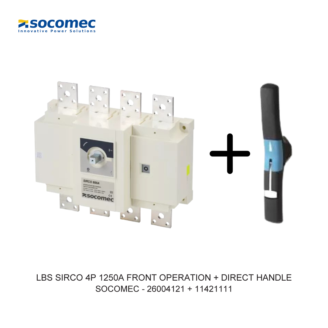 LBS SIRCO 4P 1250A FRONT OPERATION + DIRECT HANDLE