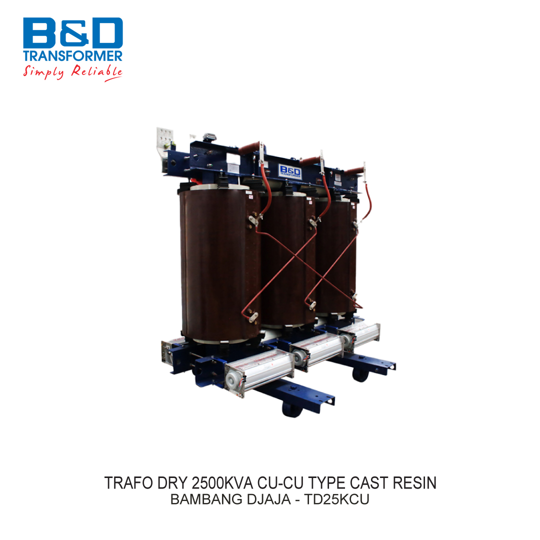 TRAFO DRY 2500KVA CU-CU TYPE CAST RESIN B&D