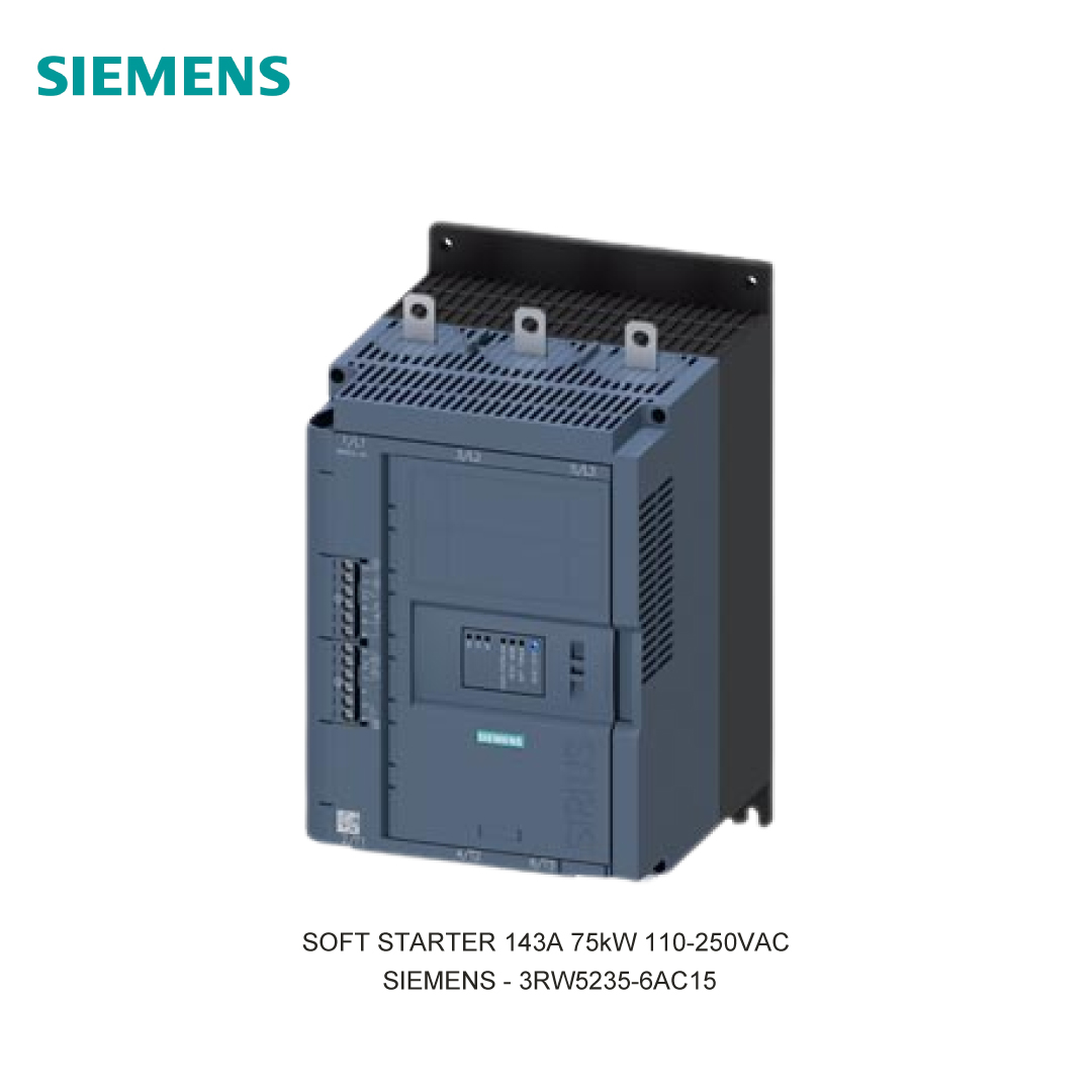 SOFT STARTER 143A 75kW 110-250VAC