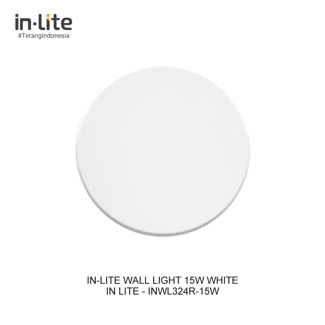 IN-LITE WALL LIGHT 15W 3 COLOR WHITE
