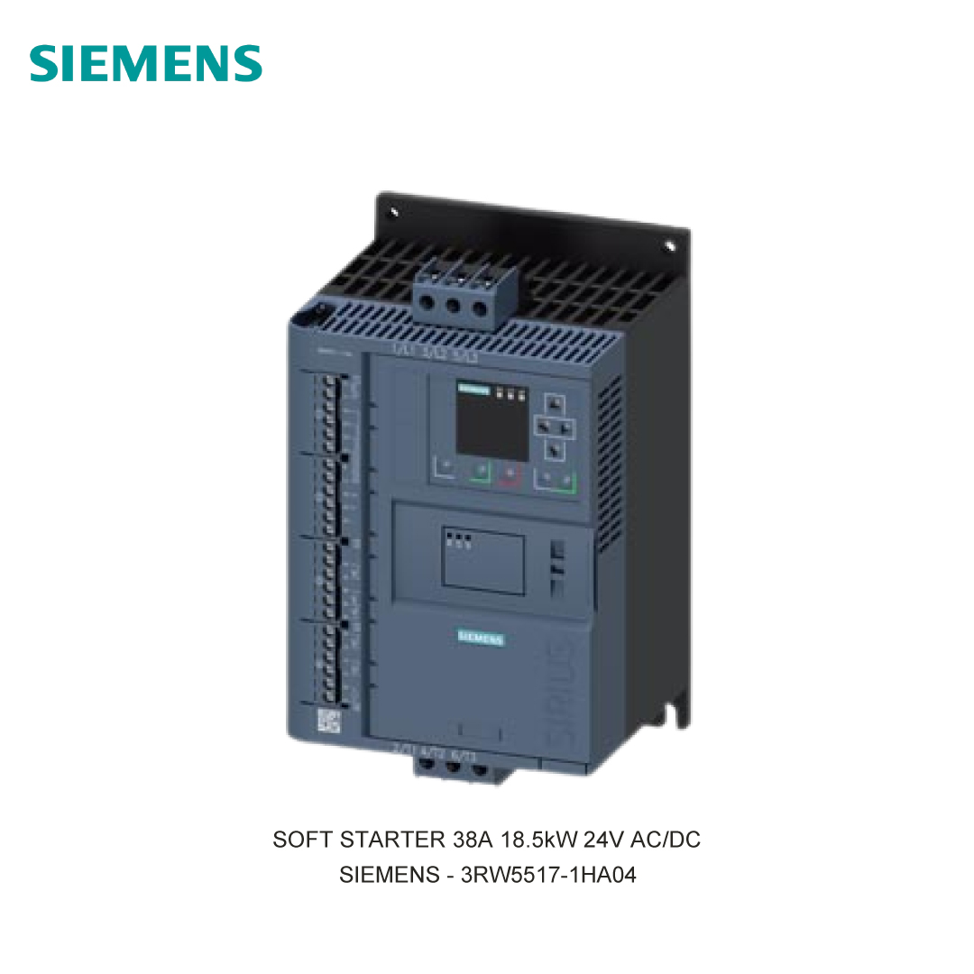 SOFT STARTER 38A 18.5kW 24V AC/DC