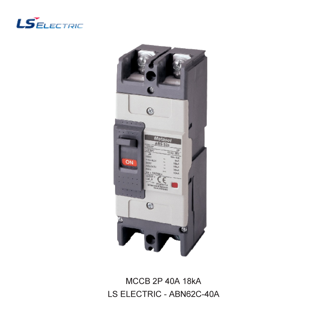 MCCB 2P 40A 18kA