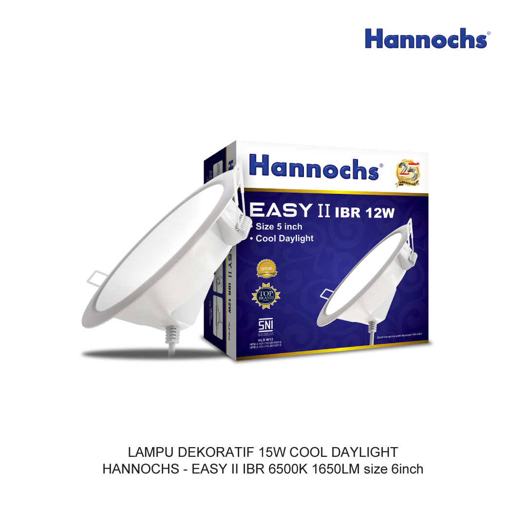 LAMPU DEKORATIF 15W COOL DAYLIGHT HANNOCHS