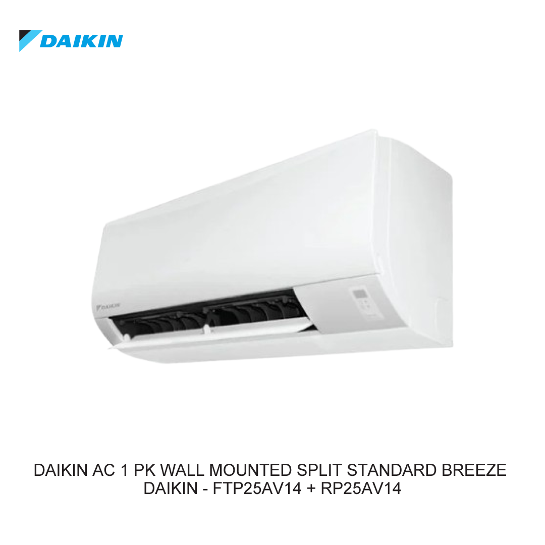 DAIKIN AC 1 PK WALL MOUNTED SPLIT STANDARD BREEZE 