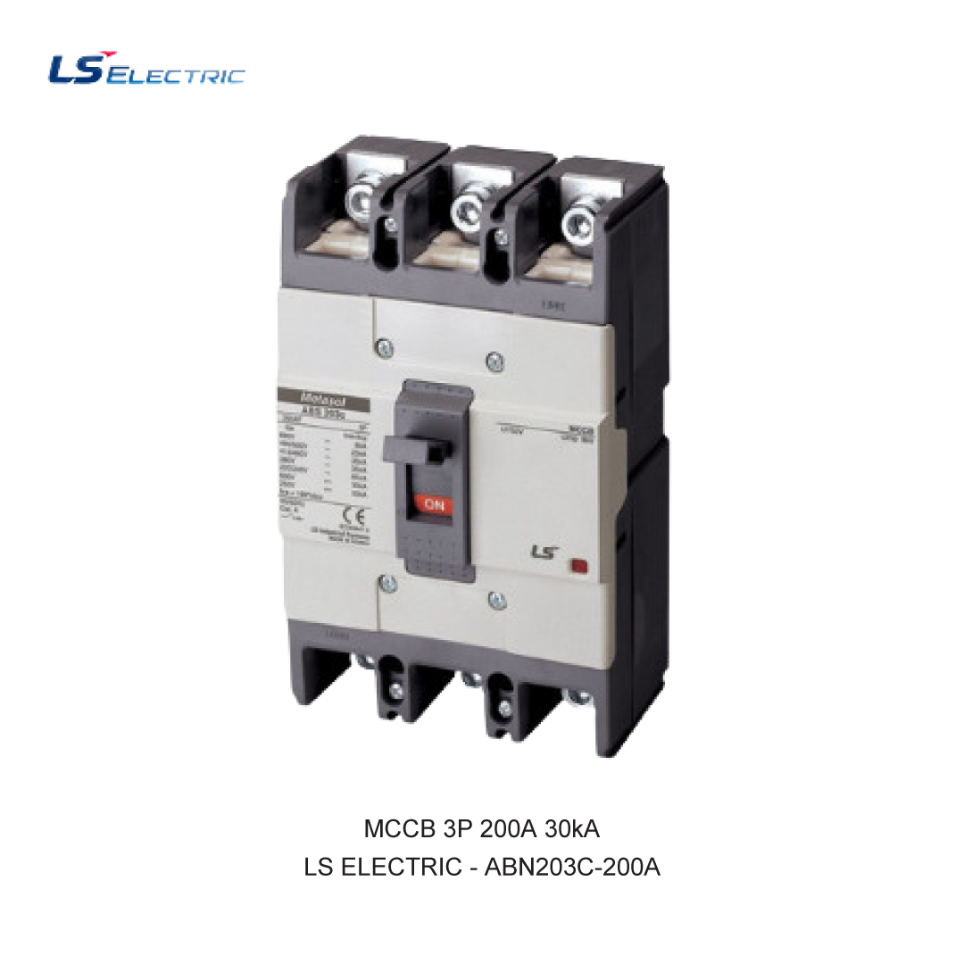 MCCB 3P 200A 30kA
