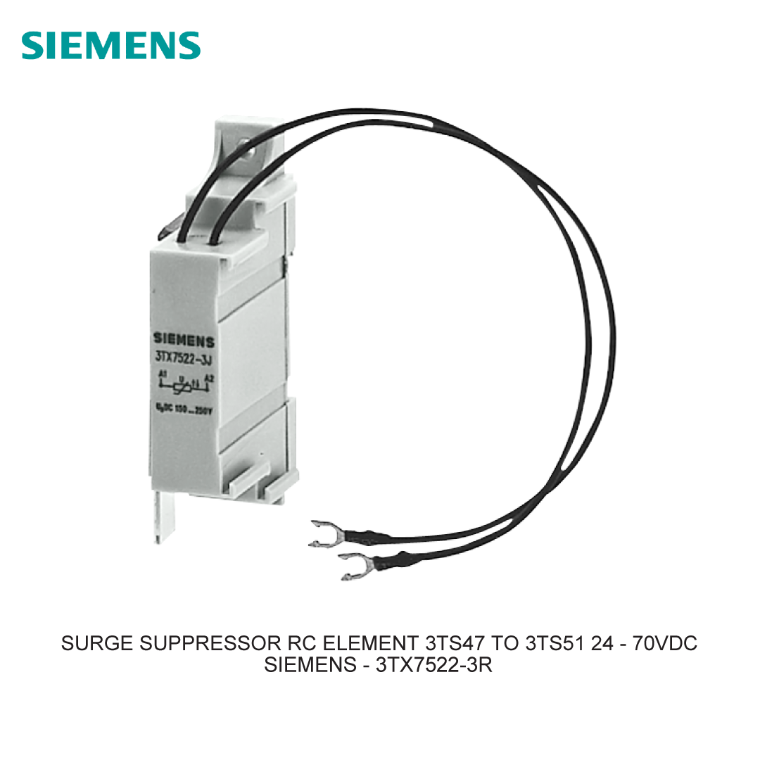 SURGE SUPPRESSOR RC ELEMENT 3TS47 TO 3TS51 24 - 70VDC