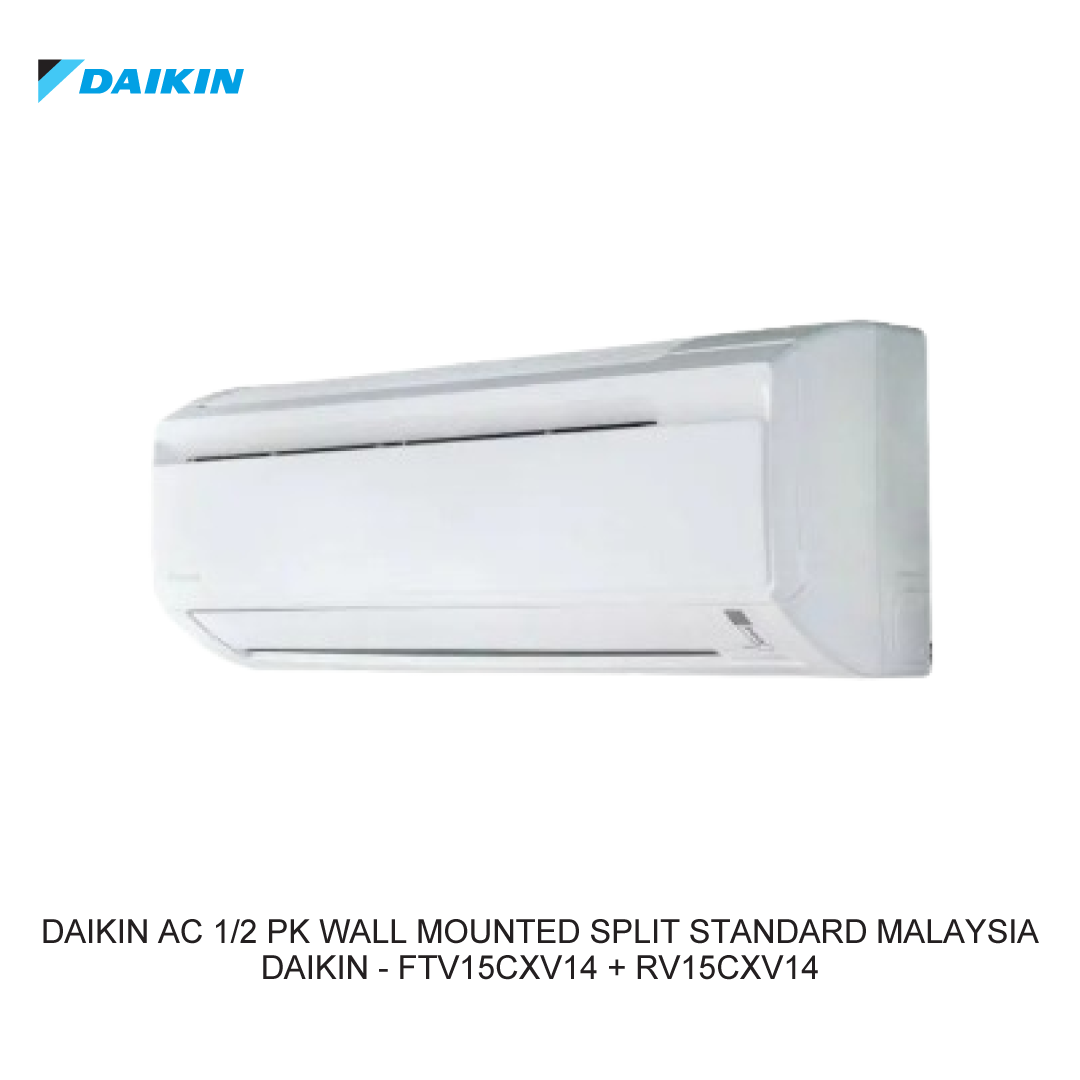 DAIKIN AC 1/2 PK WALL MOUNTED SPLIT STANDARD MALAYSIA