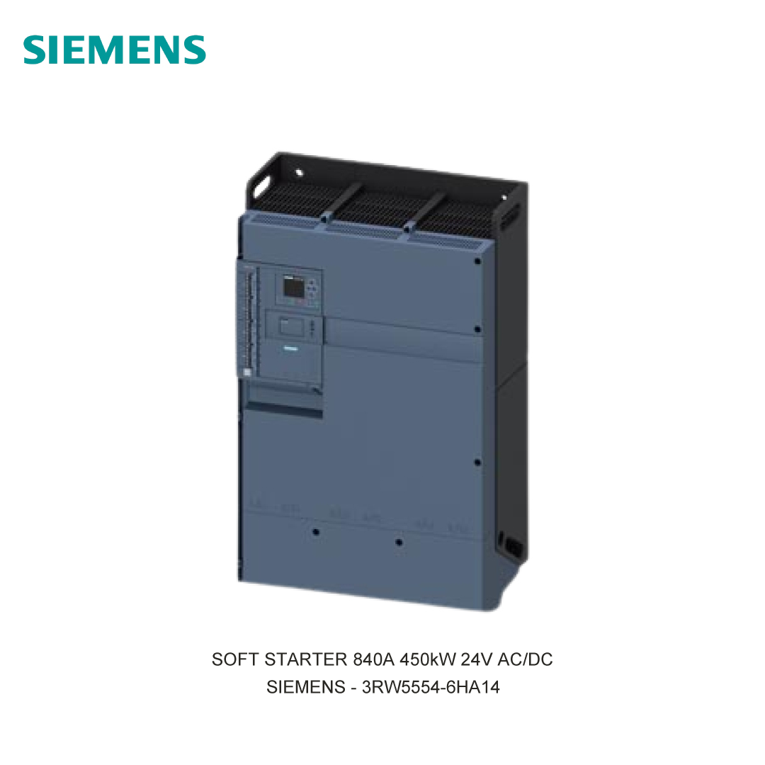 SOFT STARTER 840A 450kW 24V AC/DC