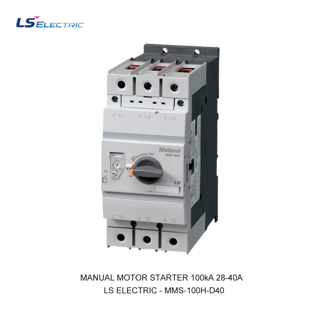 MANUAL MOTOR STARTER 100kA 28-40A