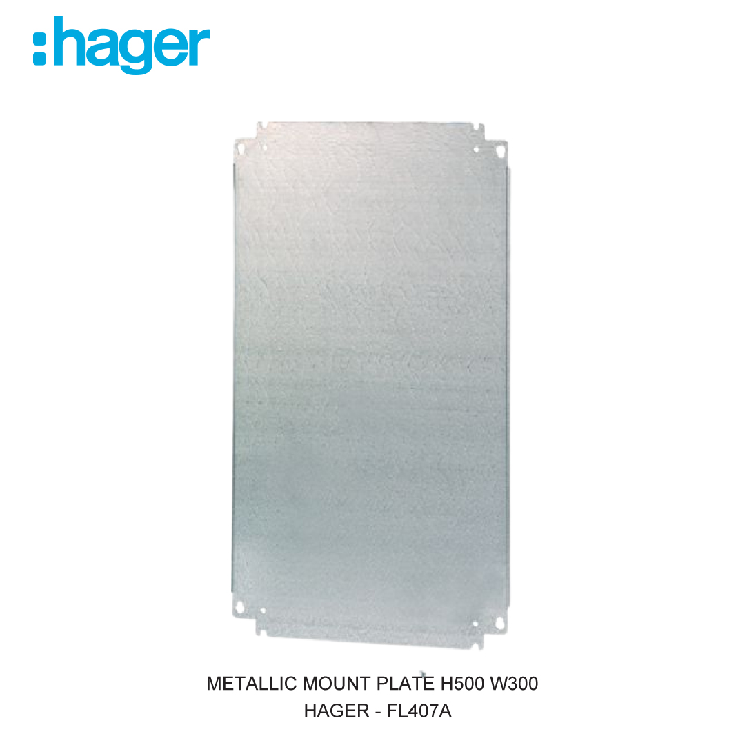 METALLIC MOUNT PLATE H500 W300