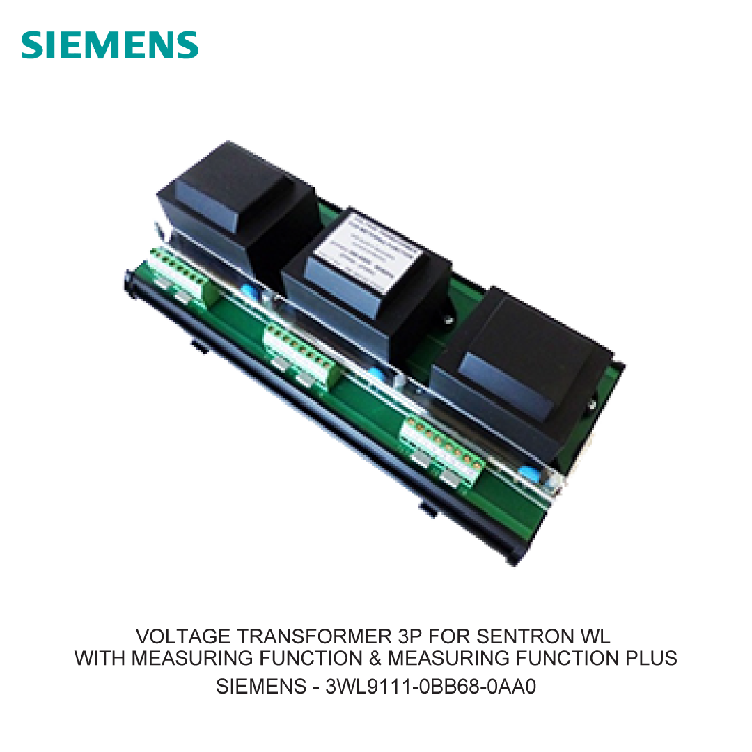 VOLTAGE TRANSFORMER 3P FOR SENTRON WL WITH MEASURING FUNCTION & MEASURING FUNCTION PLUS