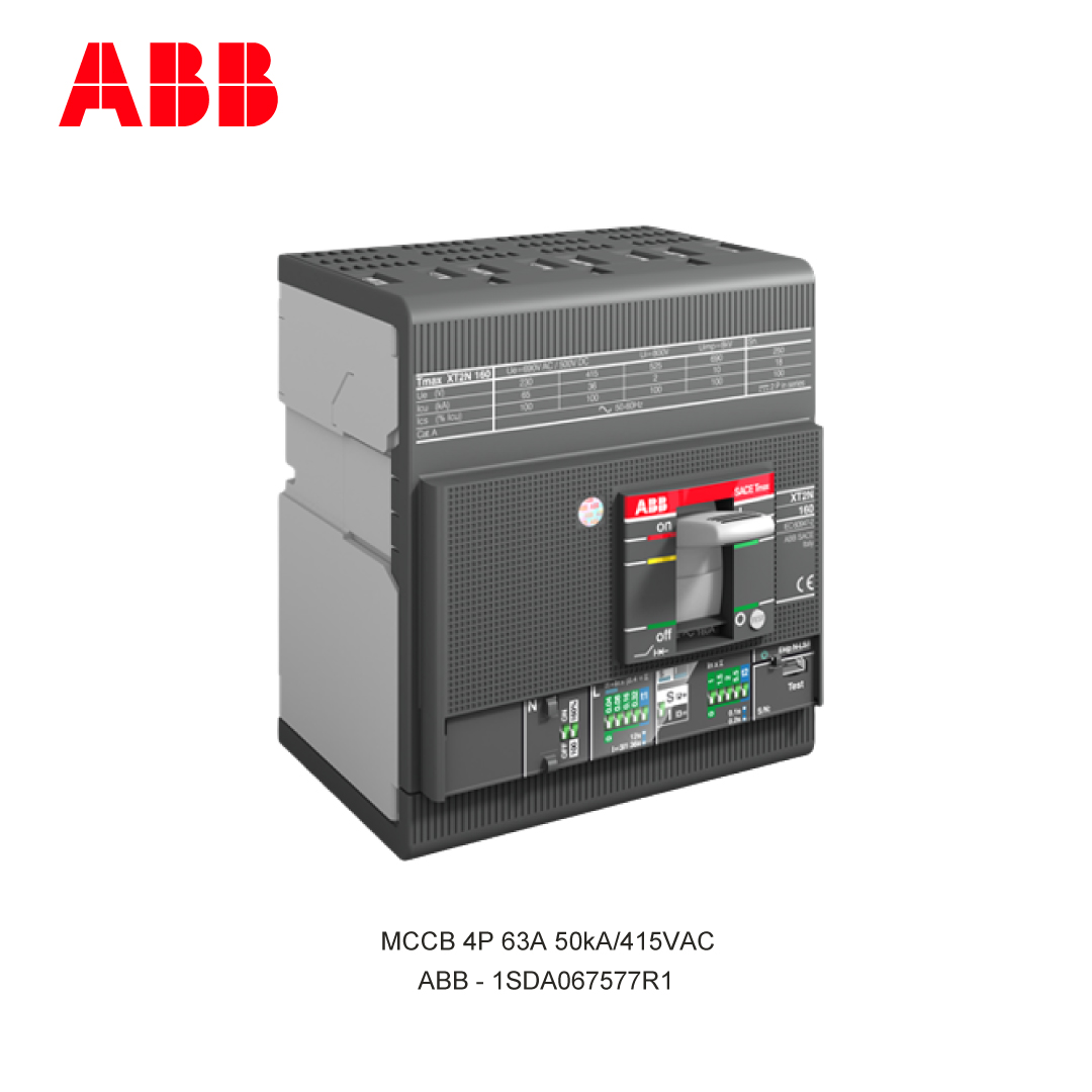 MCCB 4P 63A 50kA/415VAC