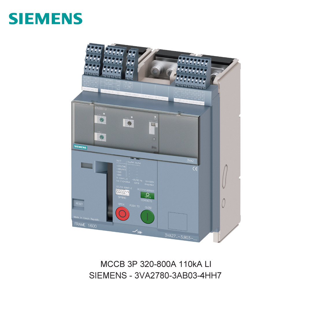 MCCB 3P 320-800A 110kA LI
