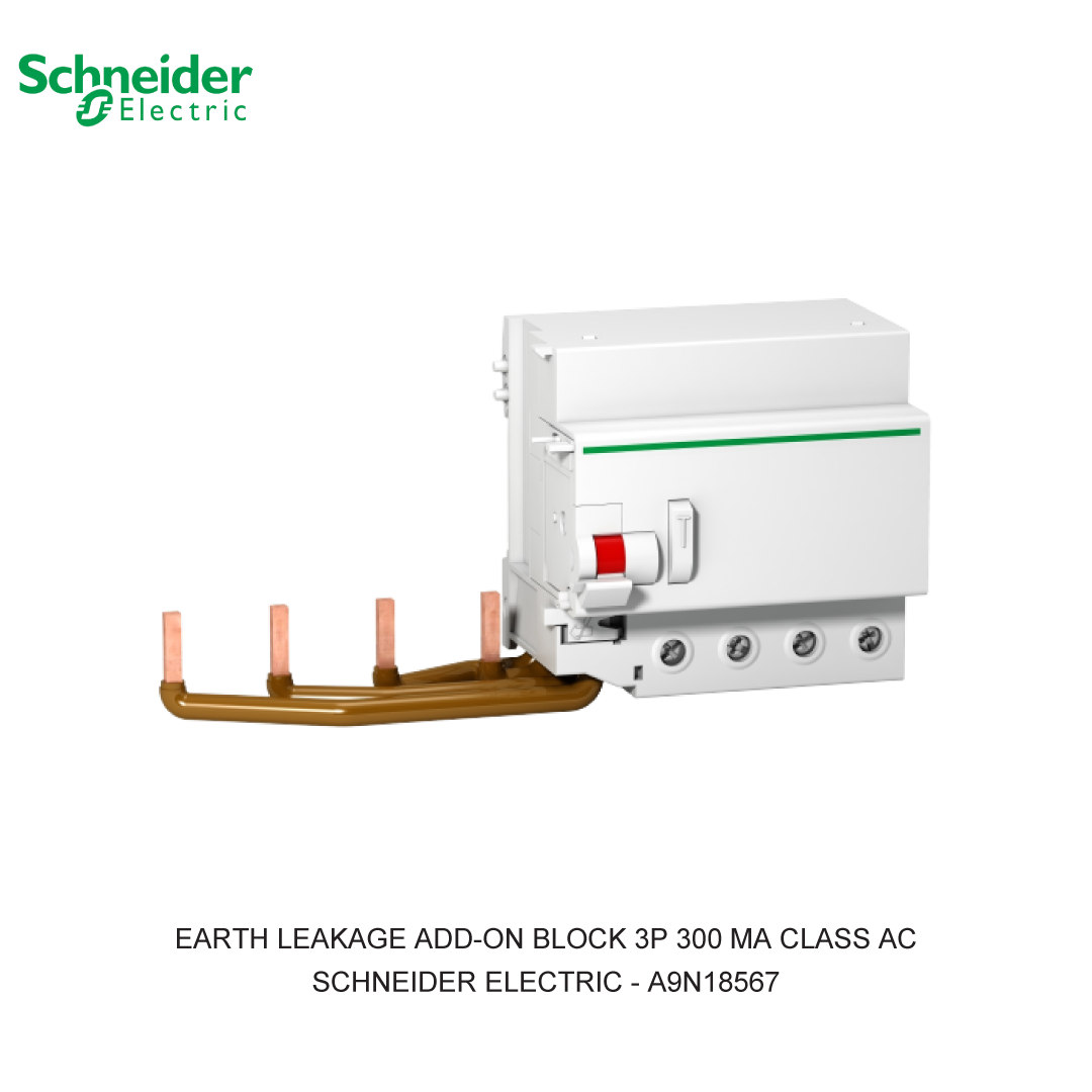 EARTH LEAKAGE ADD-ON BLOCK 3P 300 MA CLASS AC