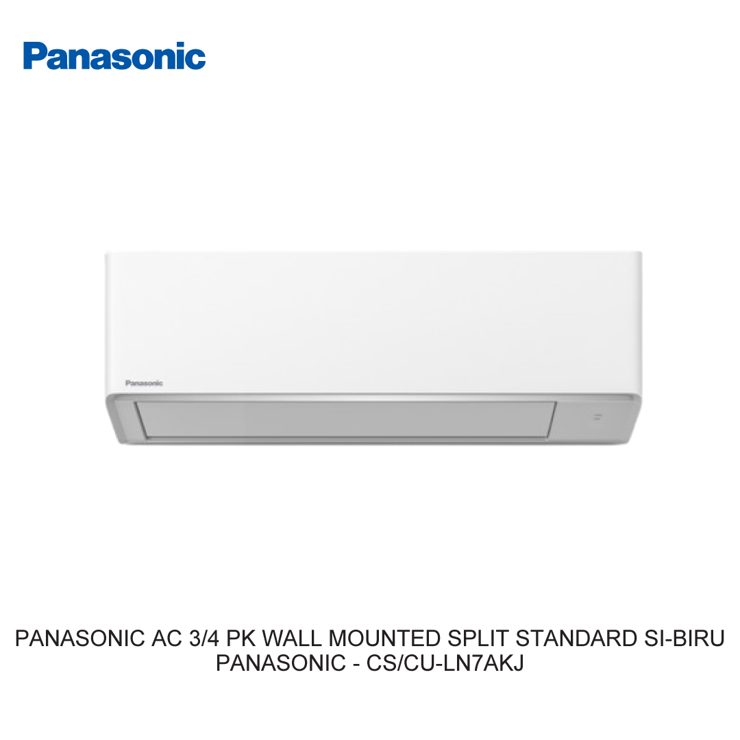 PANASONIC AC 3/4 PK WALL MOUNTED SPLIT STANDARD SI-BIRU