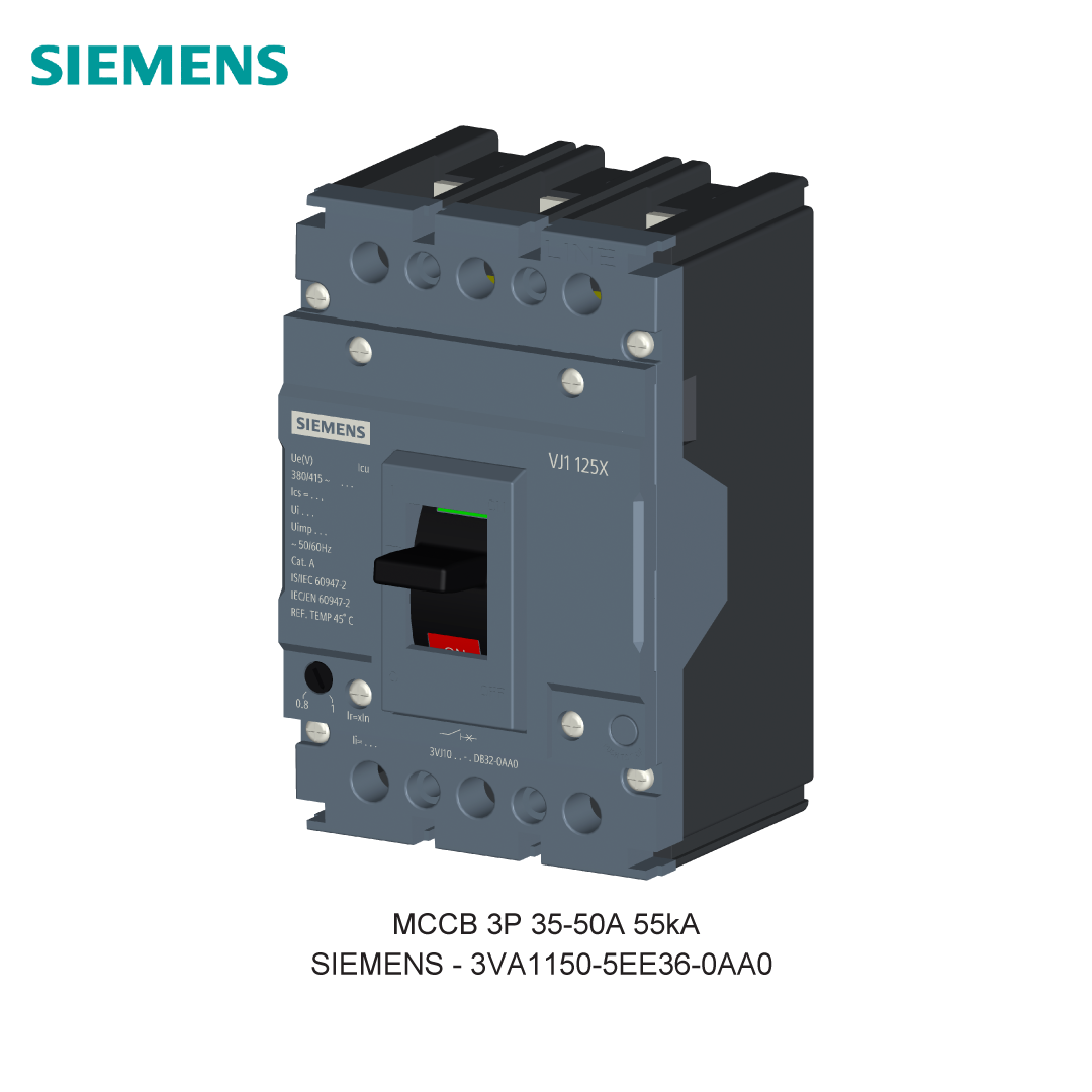 MCCB 3P 35-50A 55kA