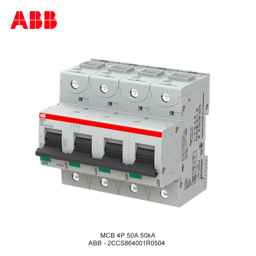 MCB 4P 50A 50kA CURVA C
