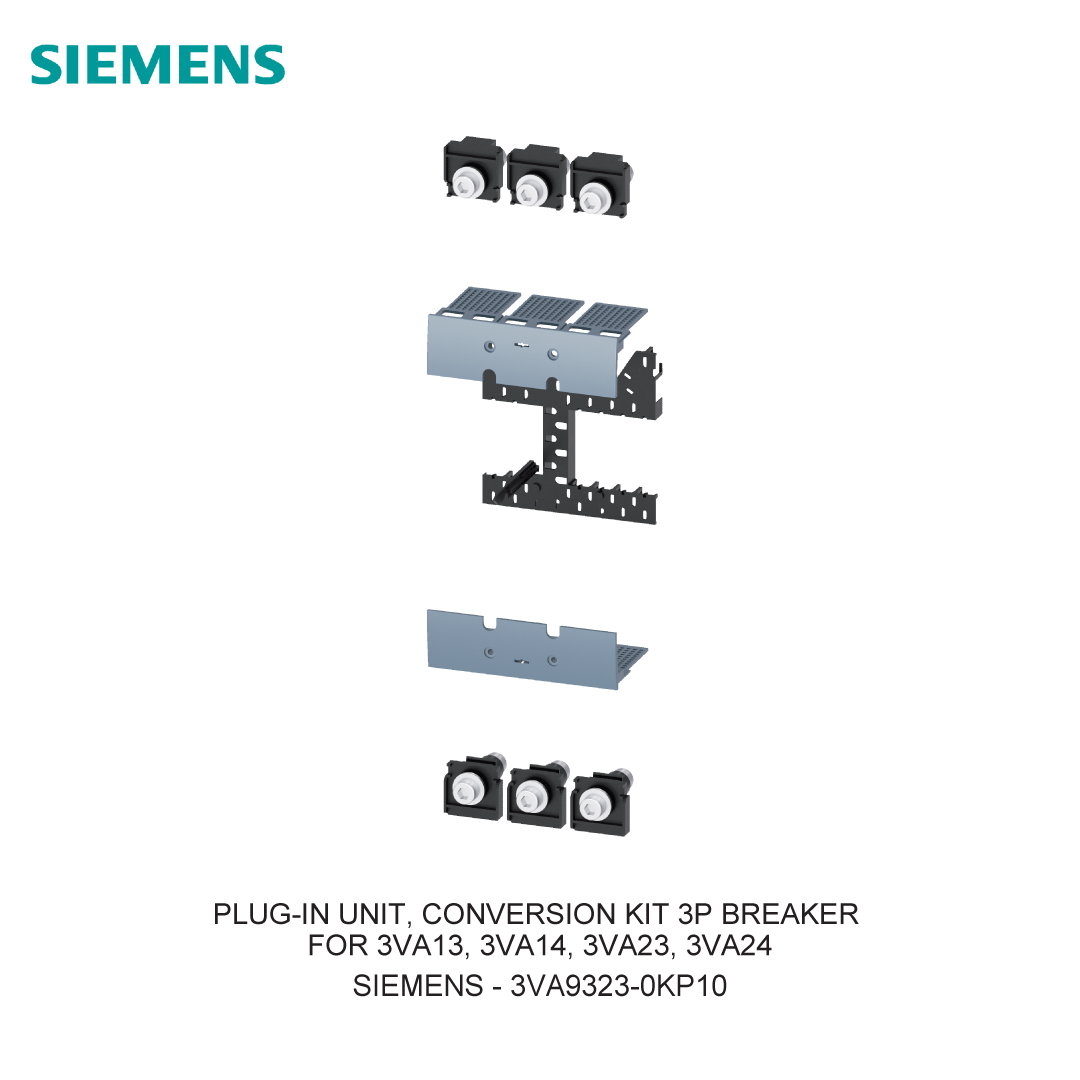 PLUG-IN UNIT, CONVERSION KIT 3P BREAKER FOR 3VA13, 3VA14, 3VA23, 3VA24