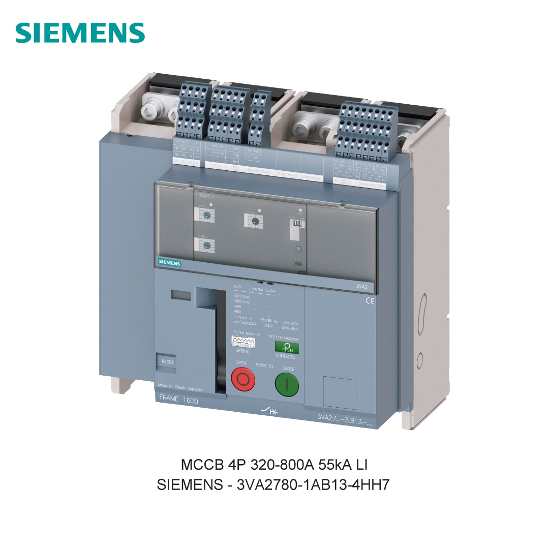 MCCB 4P 320-800A 55kA LI