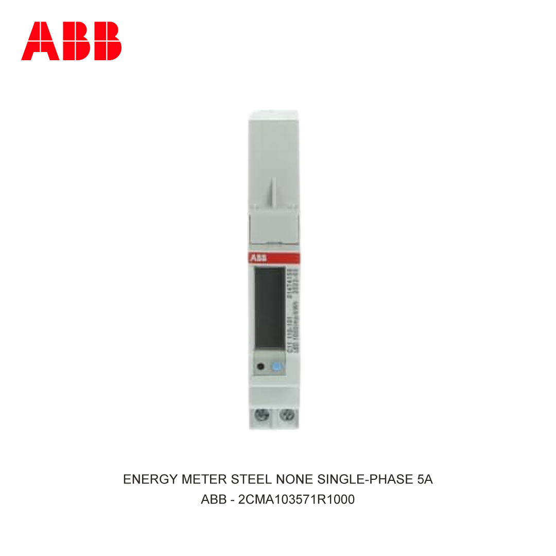 ENERGY METER STEEL NONE SINGLE-PHASE 5A