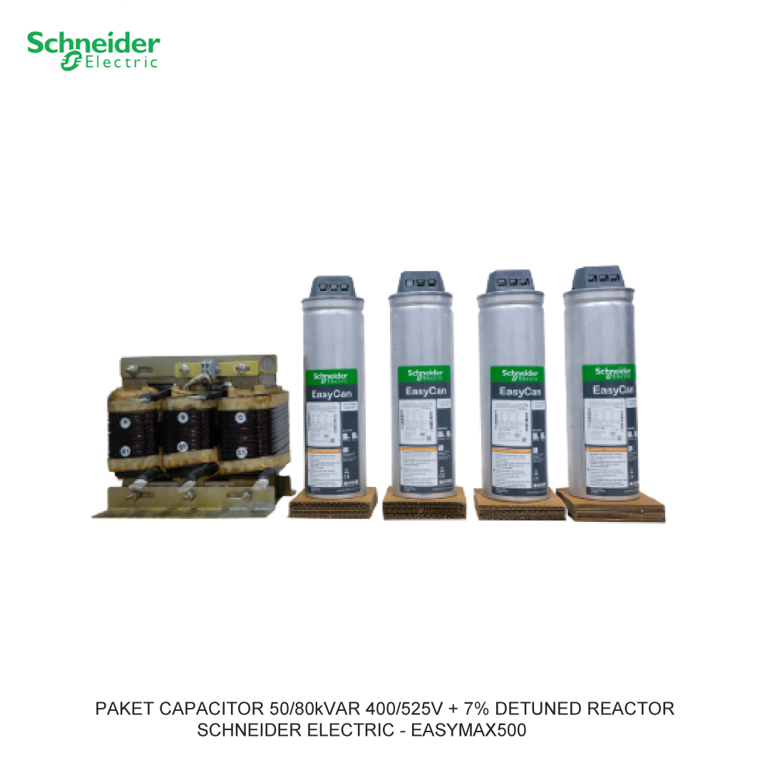PACKAGE CAPACITOR 50/80kVAR 400/525V + 7% DETUNED REACTOR