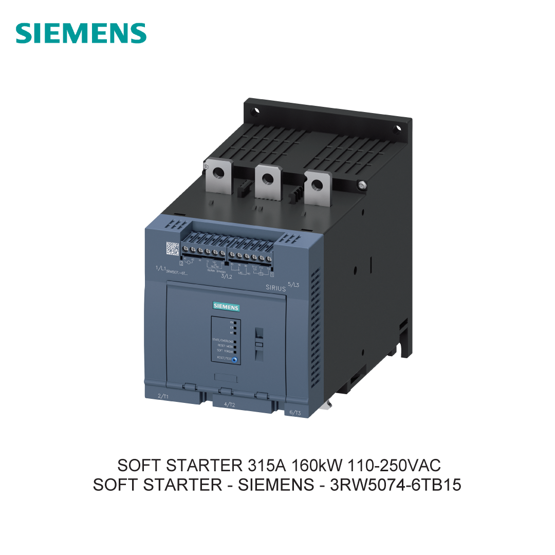 SOFT STARTER 315A 160kW 110-250VAC