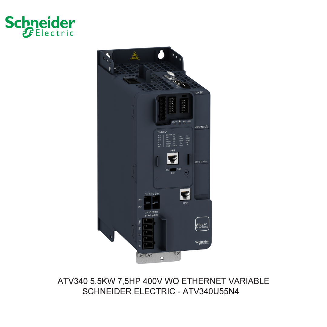ATV340 5,5KW 7,5HP 400V WO ETHERNET VARIABLE