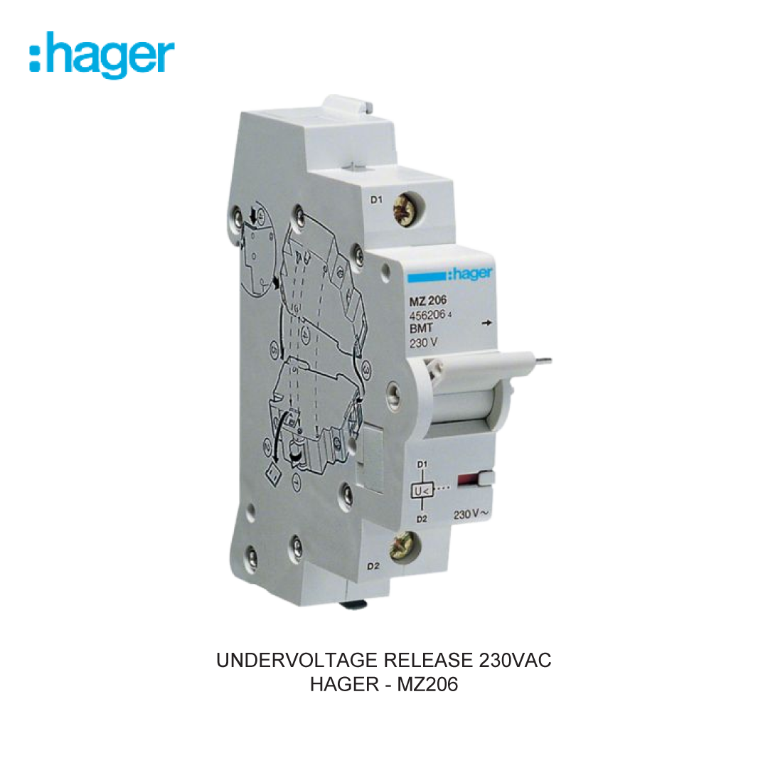 UNDERVOLTAGE RELEASE 230VAC
