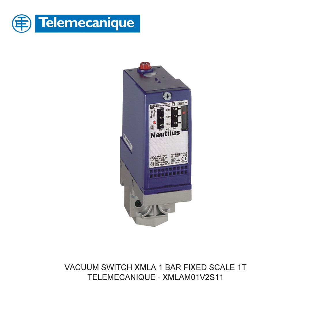 VACUUM SWITCH XMLA 1 BAR FIXED SCALE 1T