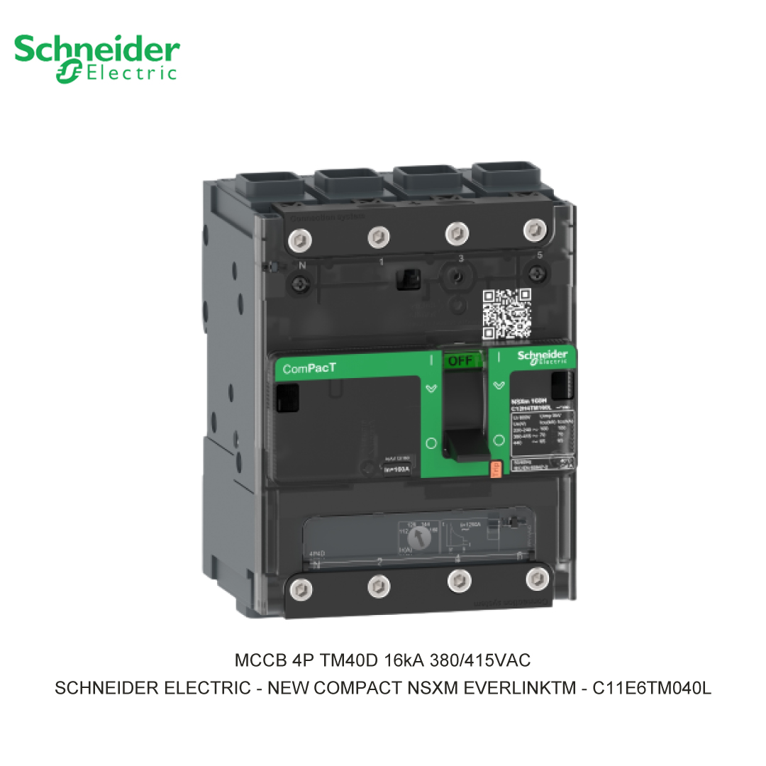 MCCB 4P TM40D 16KA 380/415VAC